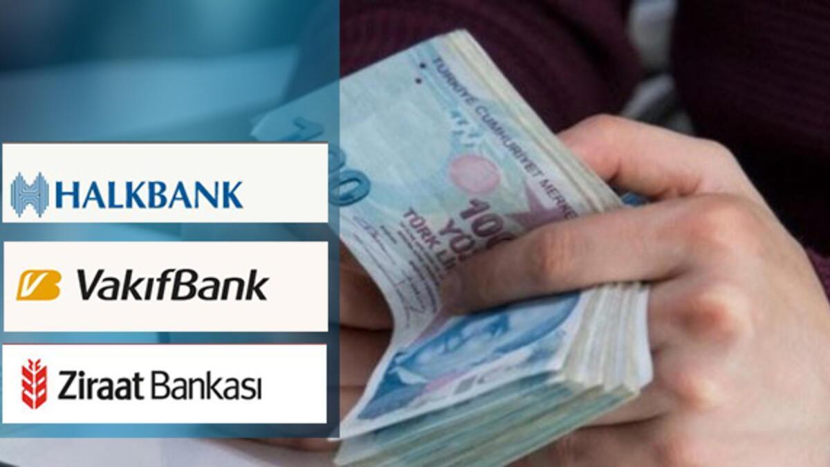 Halkbank, Vakıfbank ve Ziraat Bankası Kredi Verecek